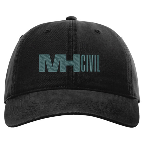   - Peach Twill Dad Hat Thumbnail